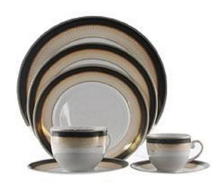 Aparelho de Jantar 42 Peças Porcelana Royal Castle - 002 - Royal castl